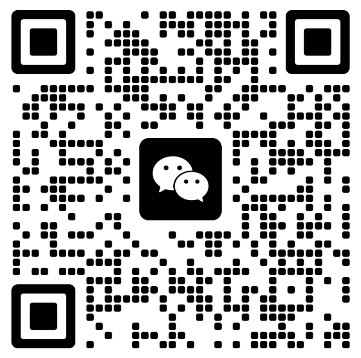 微信二维码，扫码添加宝总